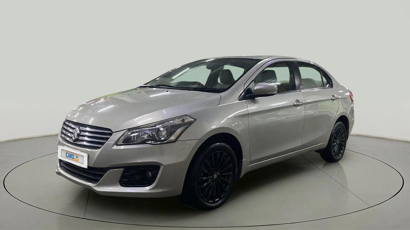 2018 Maruti Ciaz DELTA 1.4 MT PETROL, Petrol, Manual, 97,206 km, Left Front Diagonal