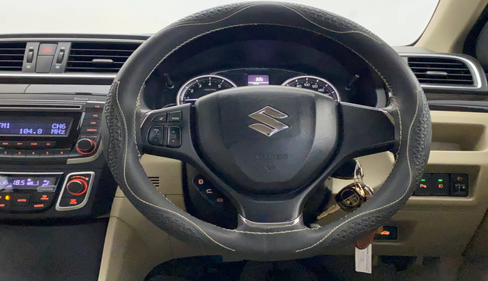 2018 Maruti Ciaz DELTA 1.5 SHVS MT PETROL, Petrol, Manual, 31,376 km, Steering Wheel Close Up