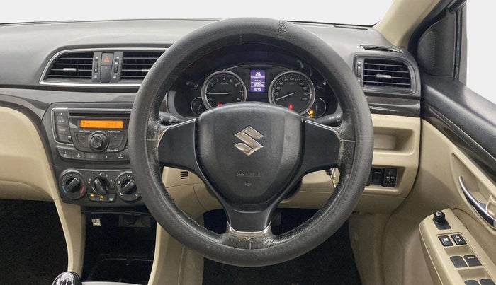 2016 Maruti Ciaz VXI, Petrol, Manual, 56,063 km, Steering Wheel Close Up