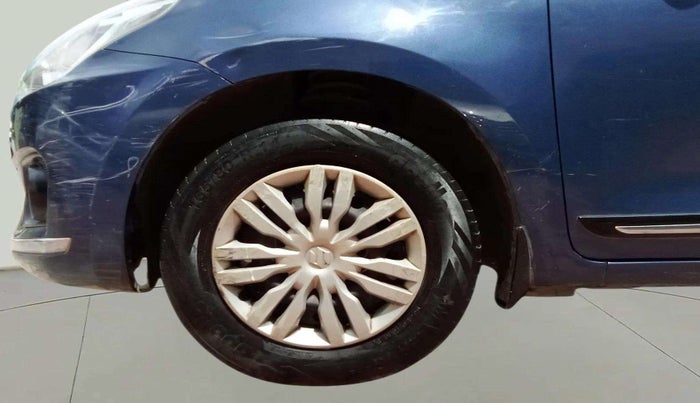 2017 Maruti Dzire VDI, Diesel, Manual, 1,08,728 km, Left Front Wheel