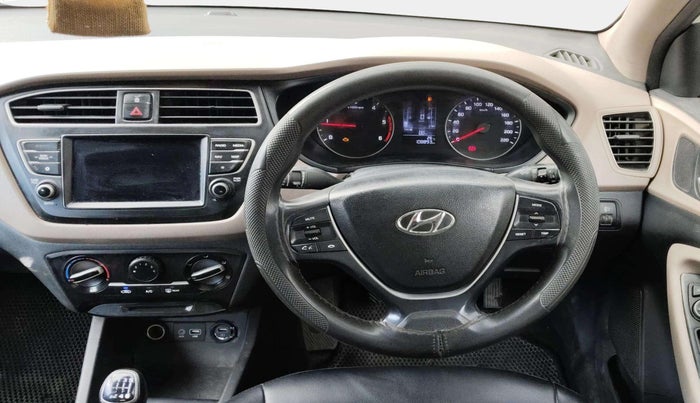 2019 Hyundai Elite i20 SPORTZ PLUS 1.4 CRDI, Diesel, Manual, 1,08,893 km, Steering Wheel Close Up
