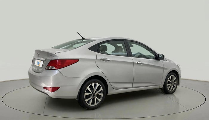 2015 Hyundai Verna FLUIDIC 4S 1.6 VTVT S(O), Petrol, Manual, 27,938 km, Right Back Diagonal