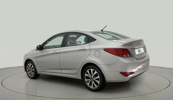 2015 Hyundai Verna FLUIDIC 4S 1.6 VTVT S(O), Petrol, Manual, 27,938 km, Left Back Diagonal