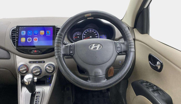 2013 Hyundai i10 ASTA 1.2 AT SUNROOF, Petrol, Automatic, 31,273 km, Steering Wheel Close Up
