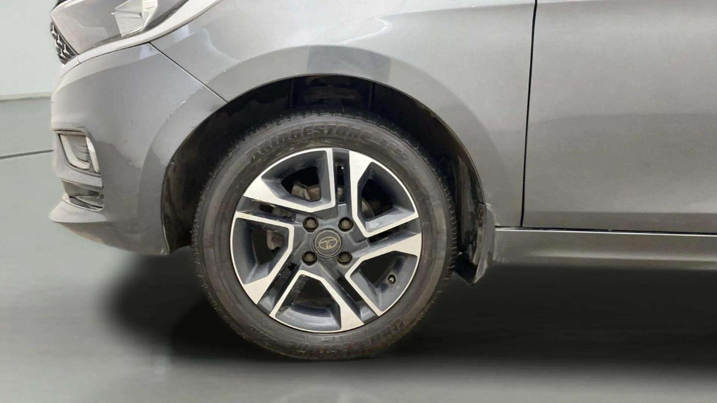 2021 Tata TIGOR XZ PLUS PETROL, Petrol, Manual, 36,866 km, Left Front Wheel