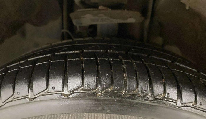 2021 Tata TIGOR XZ PLUS PETROL, Petrol, Manual, 36,866 km, Left Front Tyre Tread