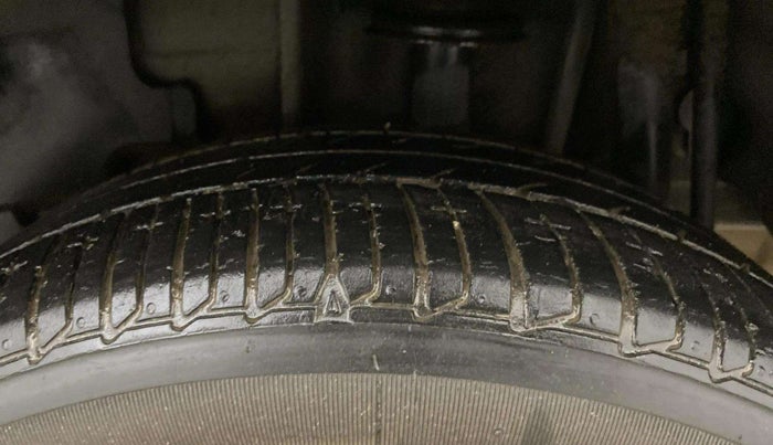 2021 Tata TIGOR XZ PLUS PETROL, Petrol, Manual, 36,866 km, Left Rear Tyre Tread