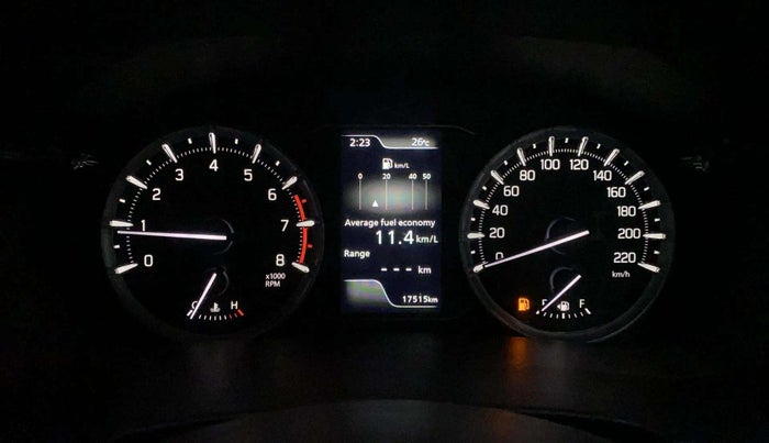 2023 Maruti Grand Vitara SIGMA SMART HYBRID, Petrol, Manual, 17,484 km, Odometer Image