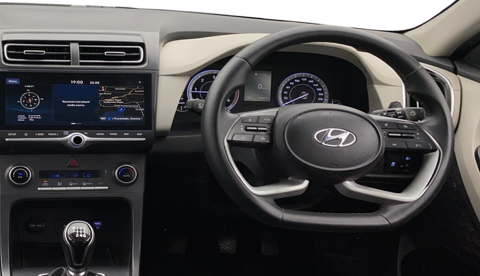 2020 Hyundai Creta SX 1.5 DIESEL, Diesel, Manual, 43,584 km, Steering Wheel Close Up