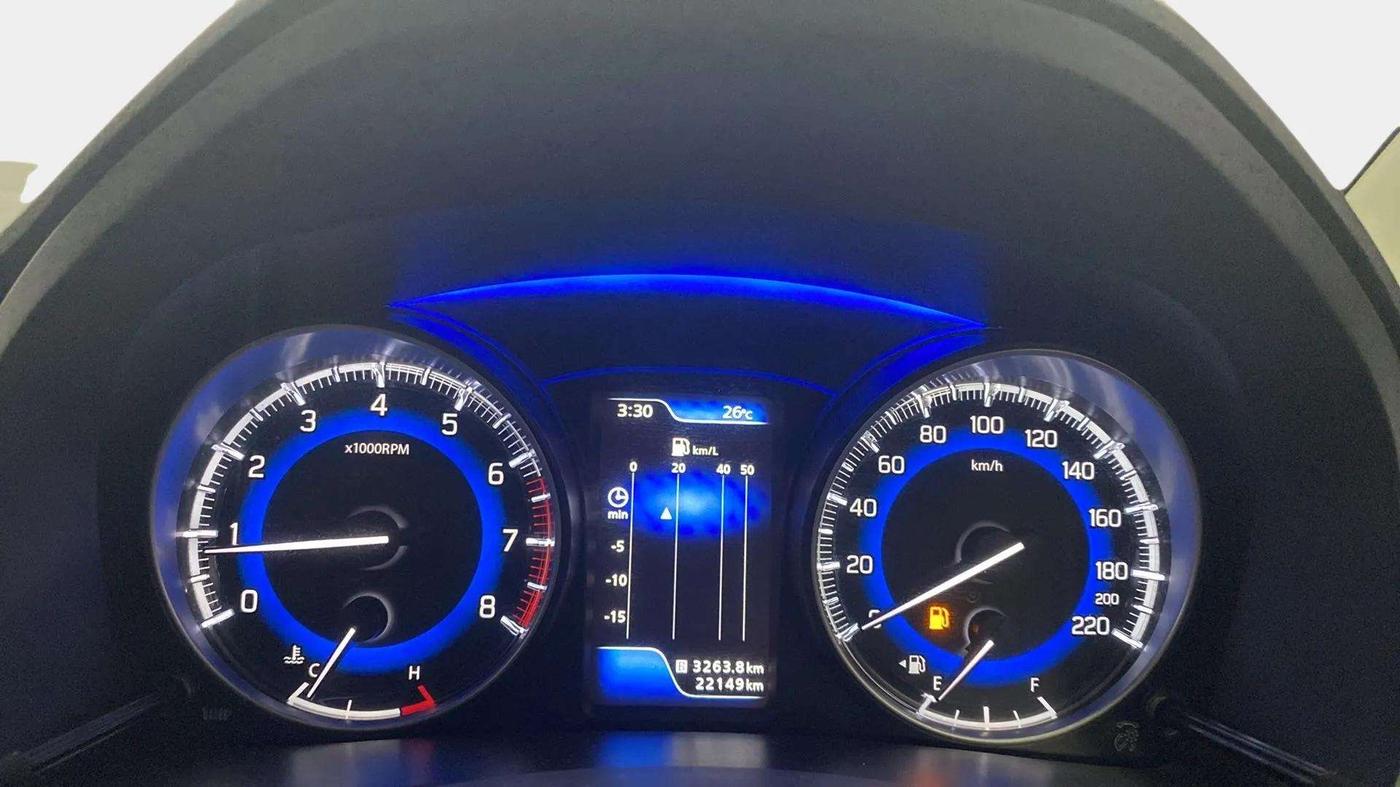 2021 Maruti Baleno ZETA PETROL 1.2, Petrol, Manual, 22,218 km, Odometer Image