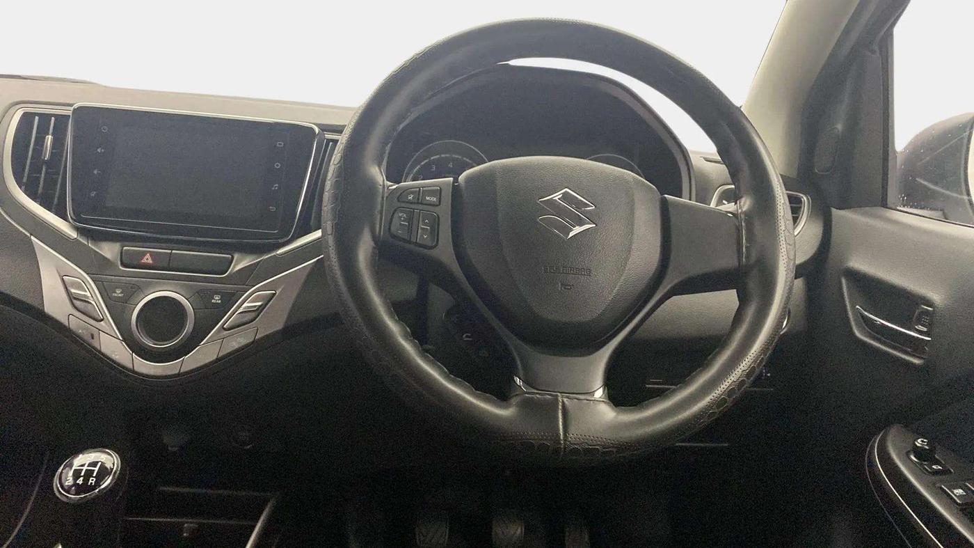 2021 Maruti Baleno ZETA PETROL 1.2, Petrol, Manual, 22,218 km, Steering Wheel Close Up