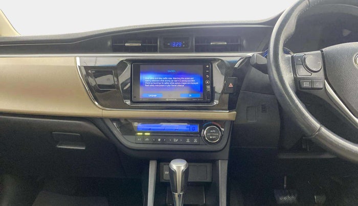 2016 Toyota Corolla Altis G CVT PETROL, Petrol, Automatic, 55,590 km, Air Conditioner