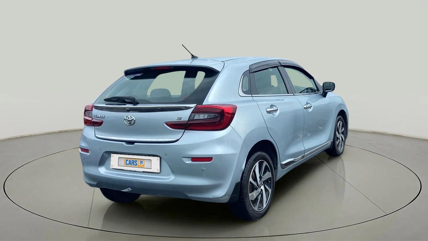 2023 Toyota Glanza G E-CNG, CNG, Manual, 78,876 km, Right Back Diagonal