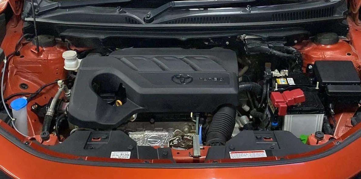 2024 Toyota Urban Cruiser Taisor V 1.0 Petrol AT, Petrol, Automatic, 13,802 km, Engine View