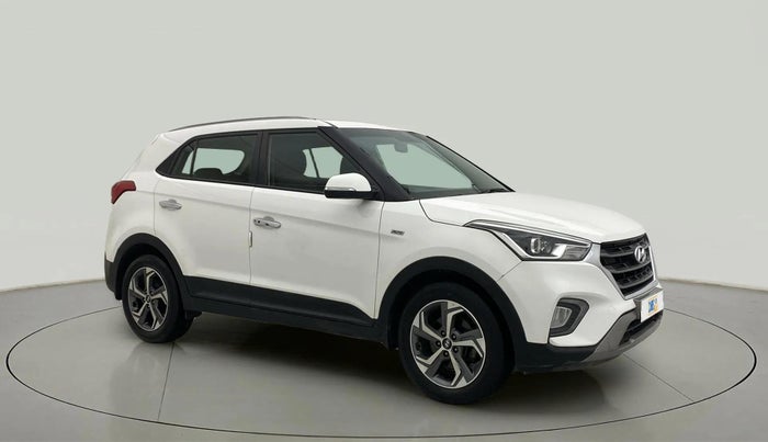 2018 Hyundai Creta SX AT 1.6 PETROL, Petrol, Automatic, 31,984 km, Right Front Diagonal