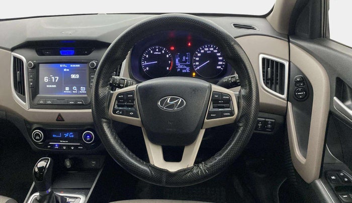 2018 Hyundai Creta SX AT 1.6 PETROL, Petrol, Automatic, 31,984 km, Steering Wheel Close Up