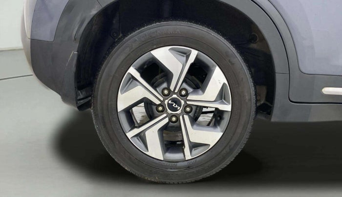 2021 KIA SONET HTX 1.0 IMT, Petrol, Manual, 92,612 km, Right Rear Wheel