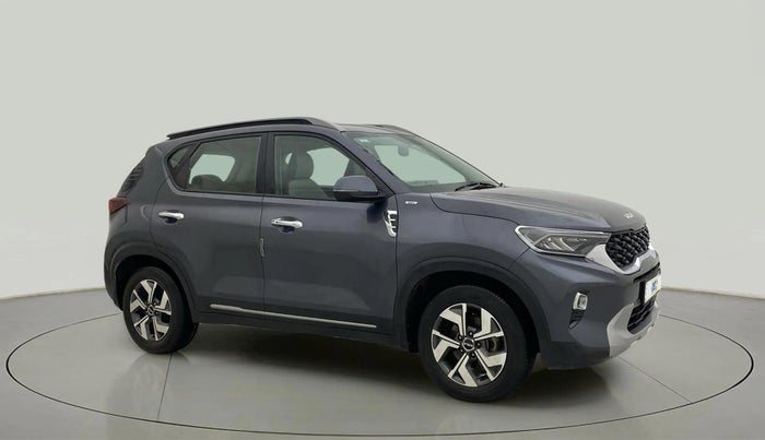 2021 KIA SONET HTX 1.0 IMT, Petrol, Manual, 92,612 km, Right Front Diagonal