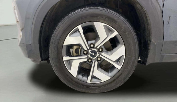2021 KIA SONET HTX 1.0 IMT, Petrol, Manual, 92,612 km, Left Front Wheel