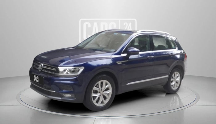 2019 Volkswagen TIGUAN HIGHLINE TDI AT, Diesel, Automatic, 76,175 km, Left Front Diagonal