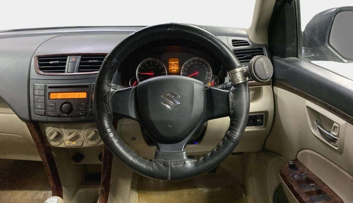 2014 Maruti Swift Dzire VXI, Petrol, Manual, 39,689 km, Steering Wheel Close Up
