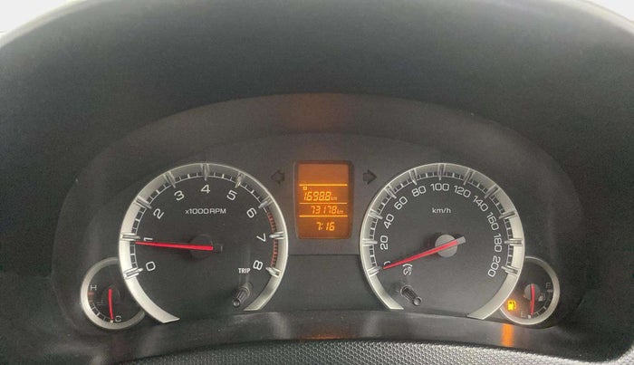 2012 Maruti Swift VXI, Petrol, Manual, 73,136 km, Odometer Image