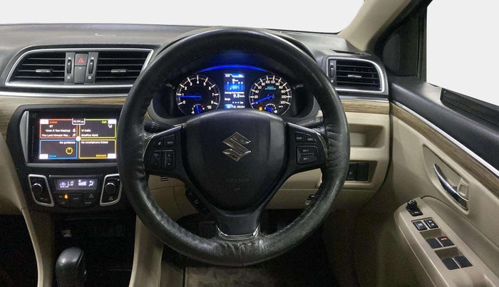2019 Maruti Ciaz ALPHA  AT 1.5 SHVS PETROL, Petrol, Automatic, 35,469 km, Steering Wheel Close Up