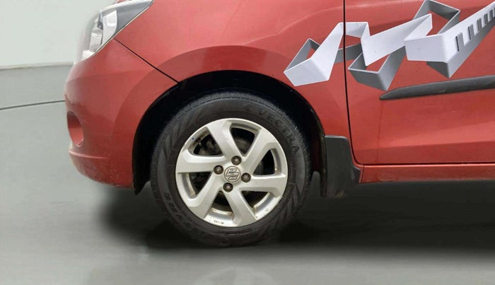 2014 Maruti Celerio ZXI, Petrol, Manual, 70,688 km, Left Front Wheel