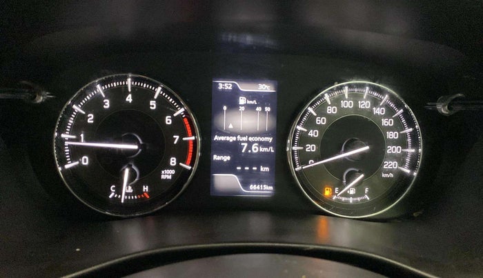2022 Toyota Glanza V, Petrol, Manual, 66,408 km, Odometer Image