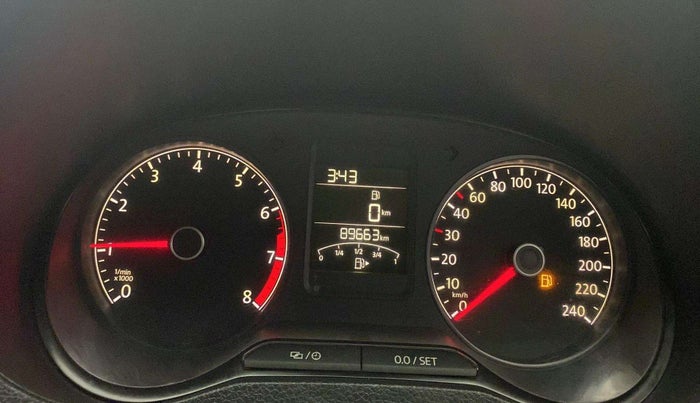 2018 Volkswagen Ameo COMFORTLINE 1.0L, Petrol, Manual, 89,647 km, Odometer Image