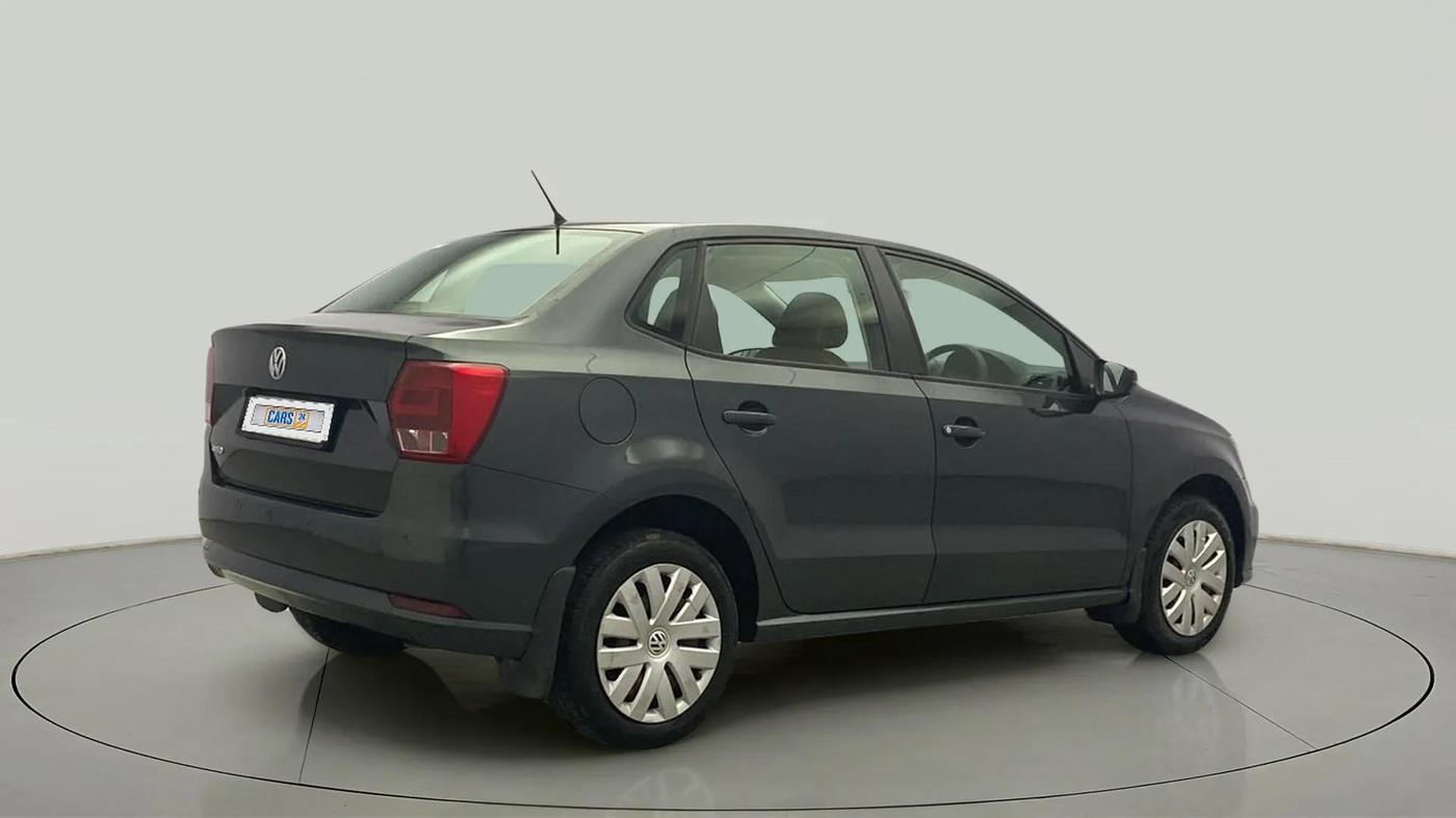2018 Volkswagen Ameo COMFORTLINE 1.0L, Petrol, Manual, 89,647 km, Right Back Diagonal