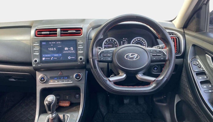 2023 Hyundai Creta S PLUS KNIGHT 1.5 PETROL, Petrol, Manual, 55,873 km, Steering Wheel Close Up