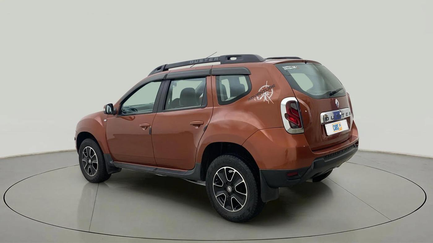 2019 Renault Duster 110 PS RXS 4X2 AMT DIESEL, Diesel, Automatic, 1,06,214 km, Left Back Diagonal