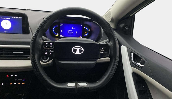2023 Tata NEXON CREATIVE 1.2 PETROL, Petrol, Manual, 17,547 km, Steering Wheel Close Up