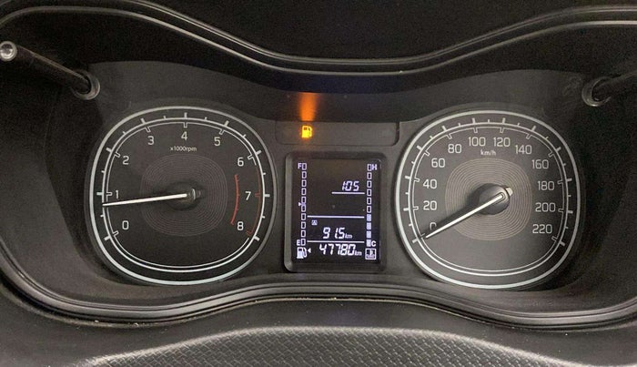 2021 Maruti Vitara Brezza VXI, Petrol, Manual, 47,761 km, Odometer Image