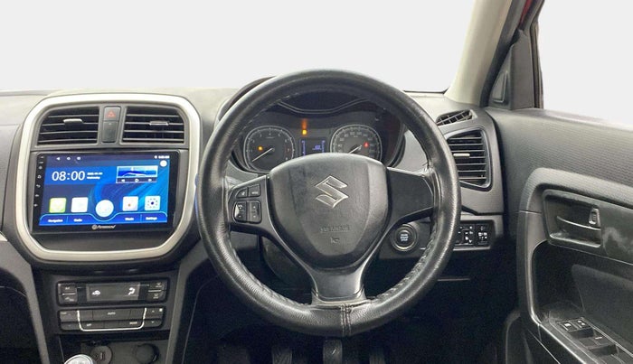 2021 Maruti Vitara Brezza VXI, Petrol, Manual, 47,761 km, Steering Wheel Close Up