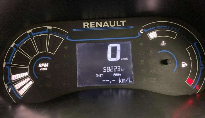 2019 Renault TRIBER RXZ, Petrol, Manual, 58,195 km, Odometer Image