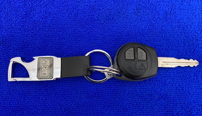 2020 Maruti S PRESSO VXI (O) CNG, CNG, Manual, 2,779 km, Key Close Up