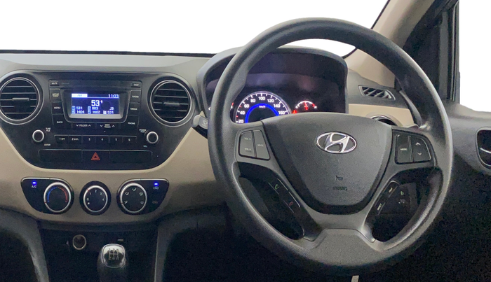 2018 Hyundai Grand i10 MAGNA 1.2 KAPPA VTVT, Petrol, Manual, 46,721 km, Steering Wheel Close Up
