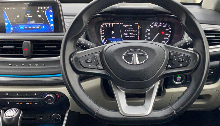 2022 Tata ALTROZ XZ PLUS PETROL, Petrol, Manual, 12,491 km, Steering Wheel Close Up