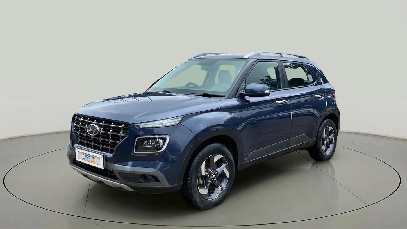 2022 Hyundai VENUE SX PLUS 1.0 TURBO DCT, Petrol, Automatic, 50,781 km, Left Front Diagonal