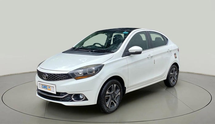 2019 Tata TIGOR XZ PLUS PETROL, CNG, Manual, 41,896 km, Left Front Diagonal