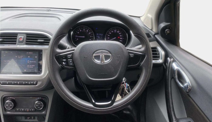 2019 Tata TIGOR XZ PLUS PETROL, CNG, Manual, 41,896 km, Steering Wheel Close Up