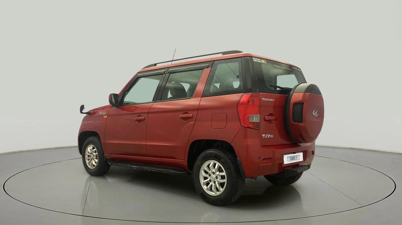 2017 Mahindra TUV300 T8, Diesel, Manual, 59,999 km, Left Back Diagonal