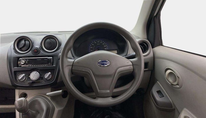 2014 Datsun Go T, Petrol, Manual, 60,478 km, Steering Wheel Close Up