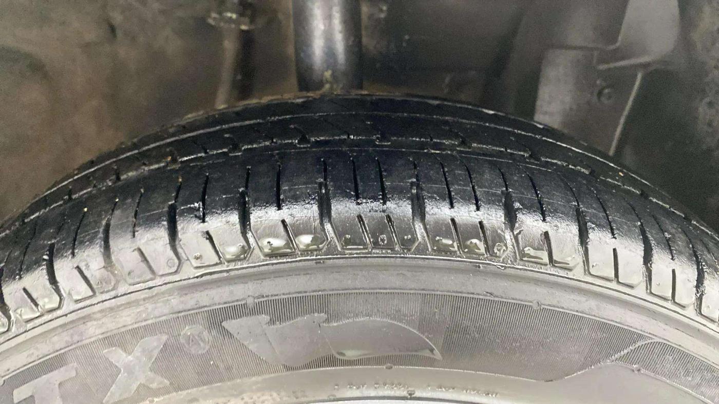 2014 Datsun Go T, Petrol, Manual, 60,658 km, Right Front Tyre Tread