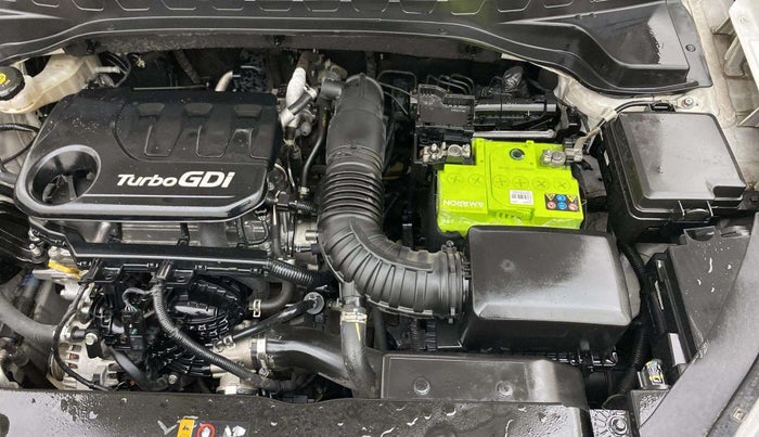 2021 KIA SONET HTX 1.0 IMT, Petrol, Manual, 44,967 km, Engine View - Left