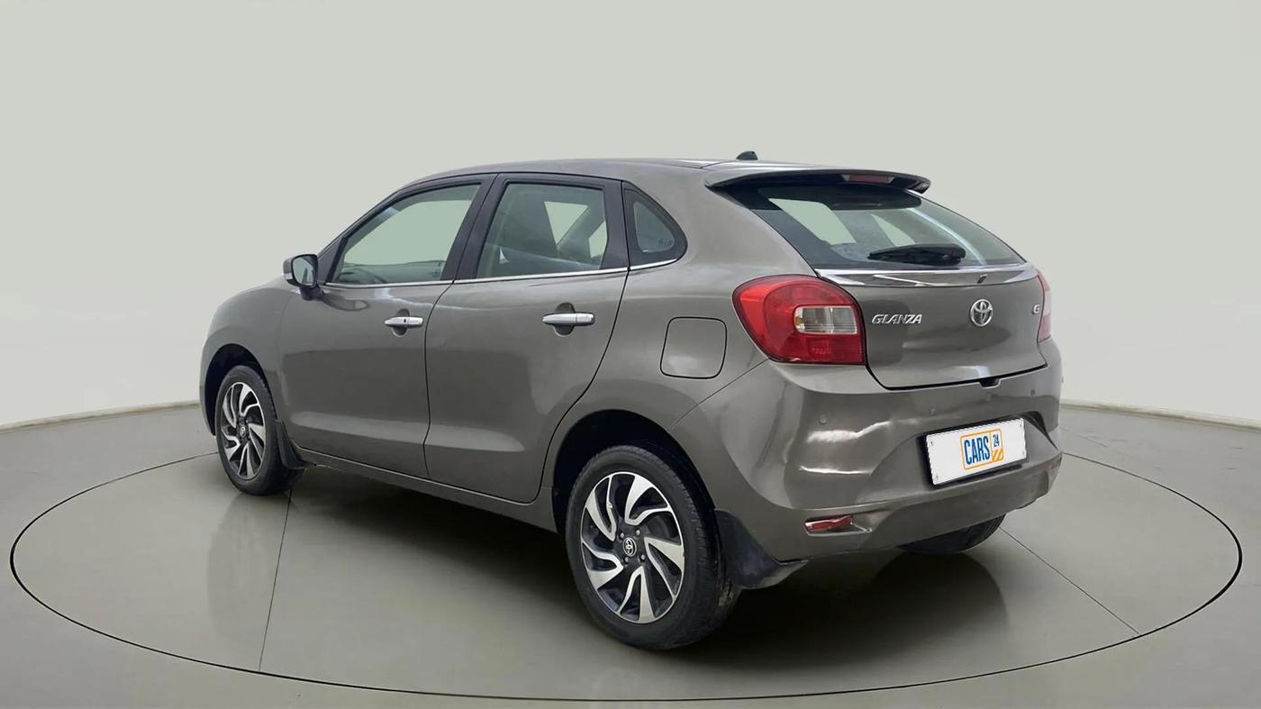 2021 Toyota Glanza G ISG, Petrol, Manual, 52,965 km, Left Back Diagonal