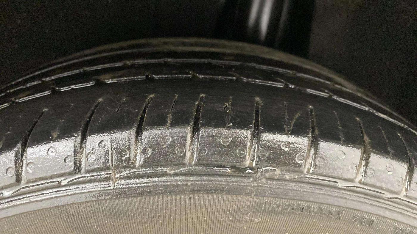 2021 Toyota Glanza G ISG, Petrol, Manual, 52,965 km, Left Rear Tyre Tread