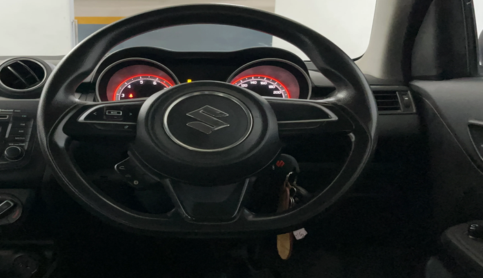2020 Maruti Swift VXI, Petrol, Manual, 77,167 km, Steering Wheel Close Up